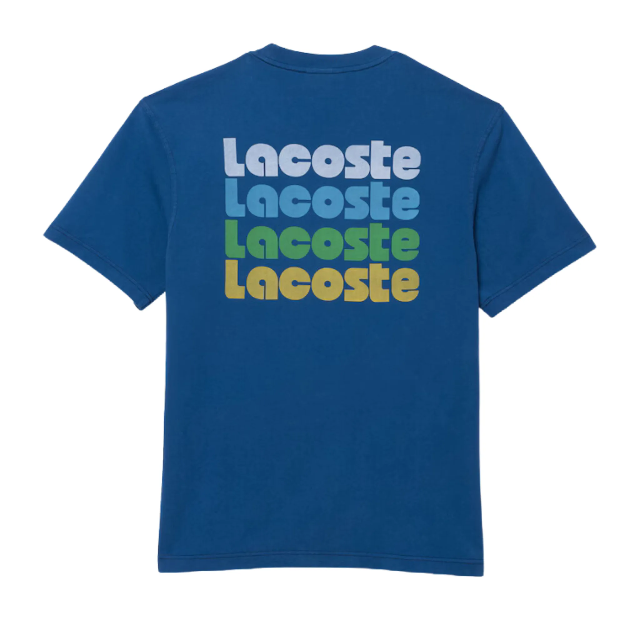Lacoste Washed Effect T-Shirt (Blue) - TH7544