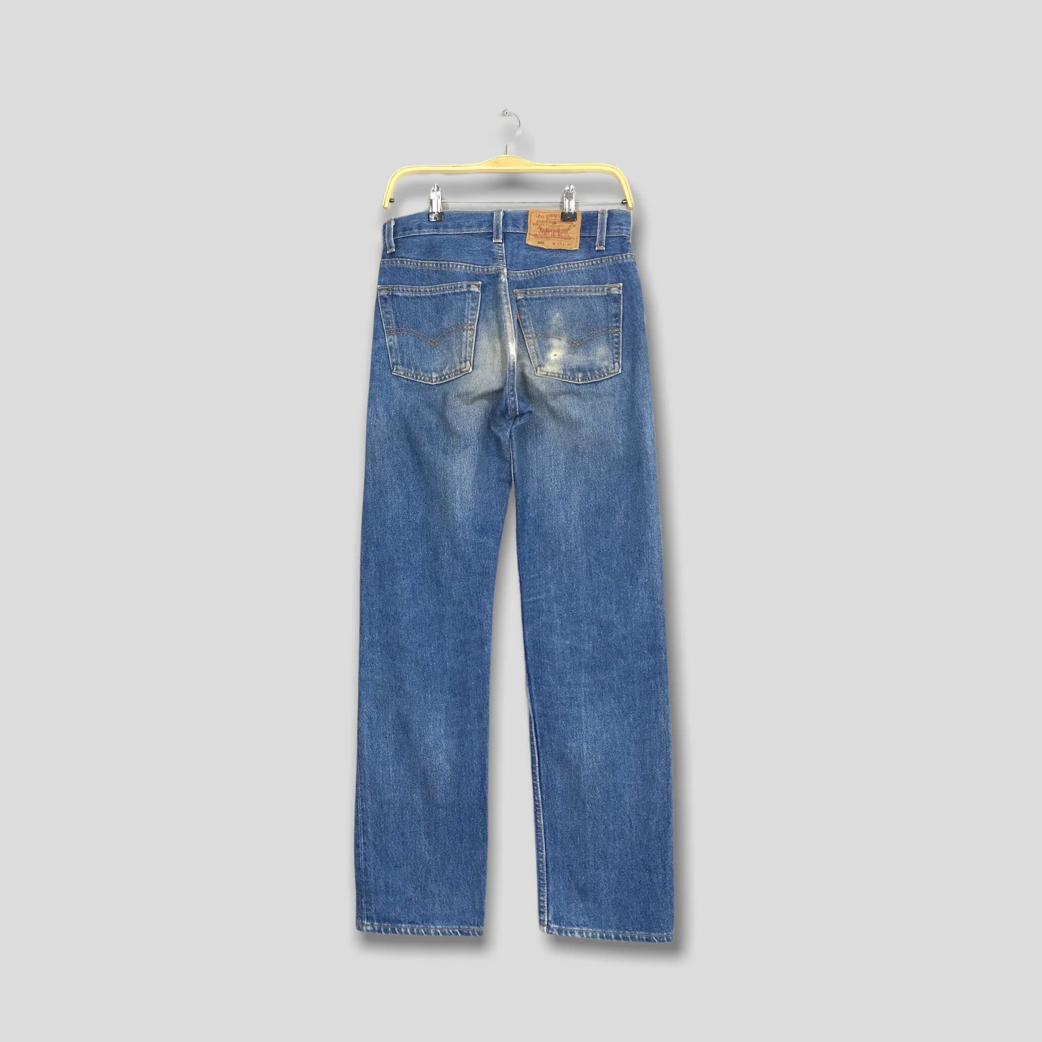 Levi's 501 Stonewash Jeans Faded Size 29x31