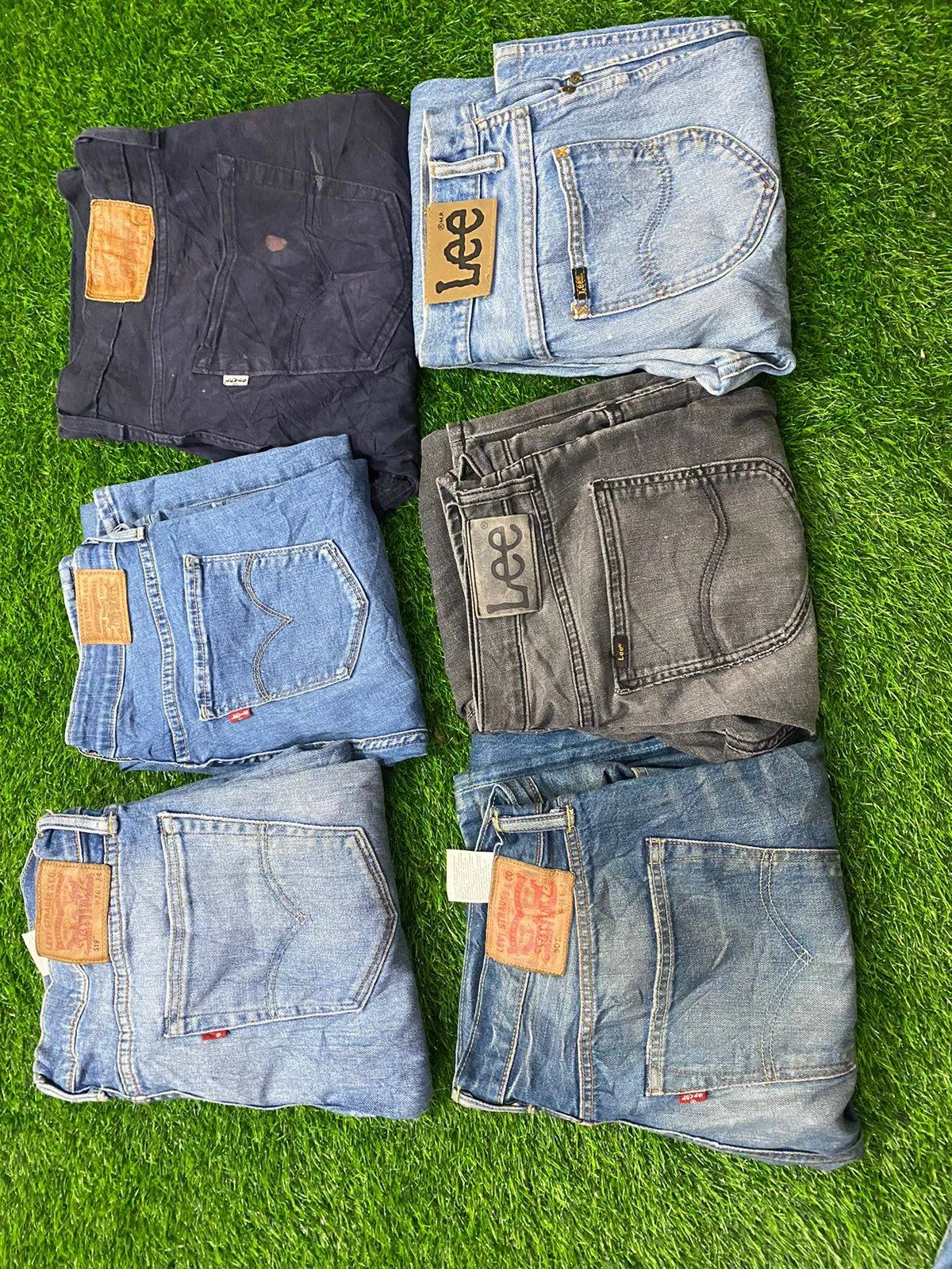 Levi's Jeans and lee Jeans