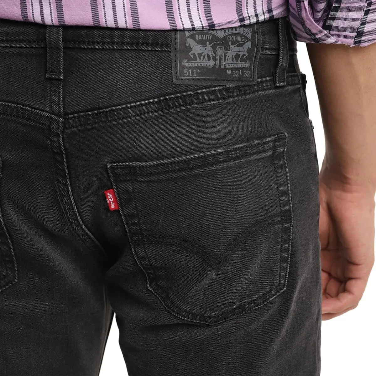 Levi's Men's Slim Jeans (A7087-0106_Washed Black_30)