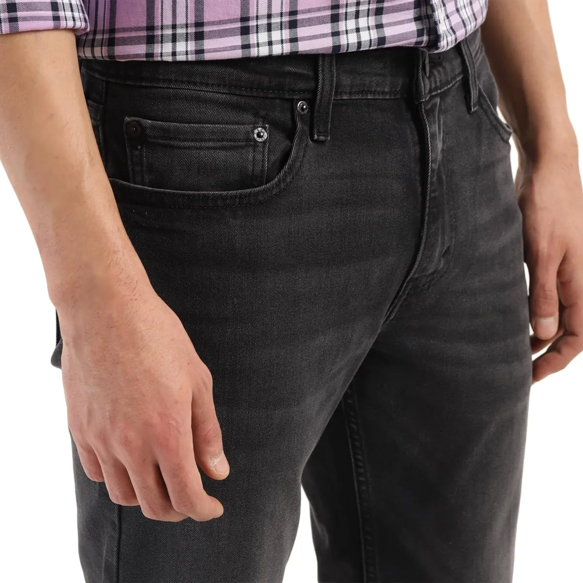 Levi's Men's Slim Jeans (A7087-0106_Washed Black_30)