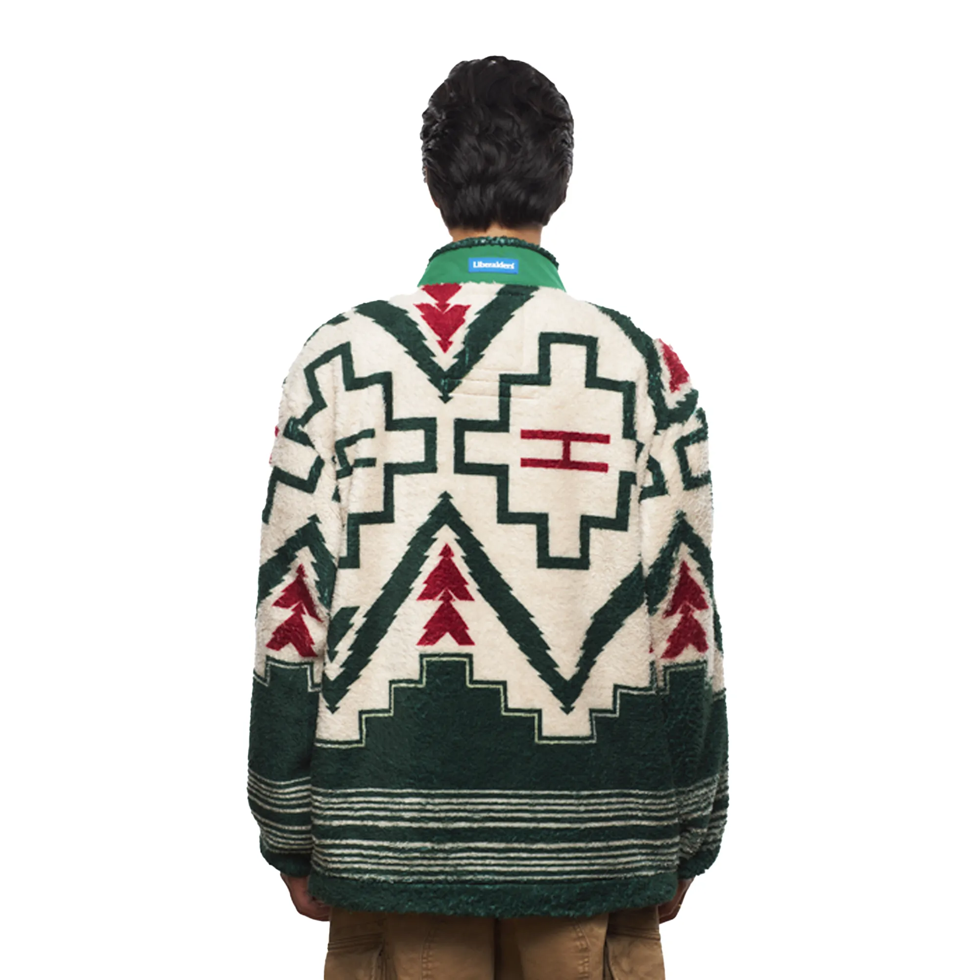 Liberaiders Traditional Pile Fleece Anorak Green