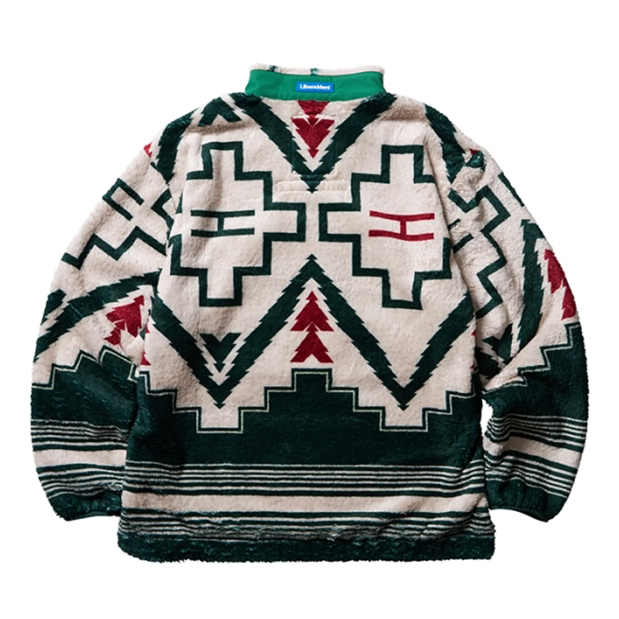 Liberaiders Traditional Pile Fleece Anorak Green