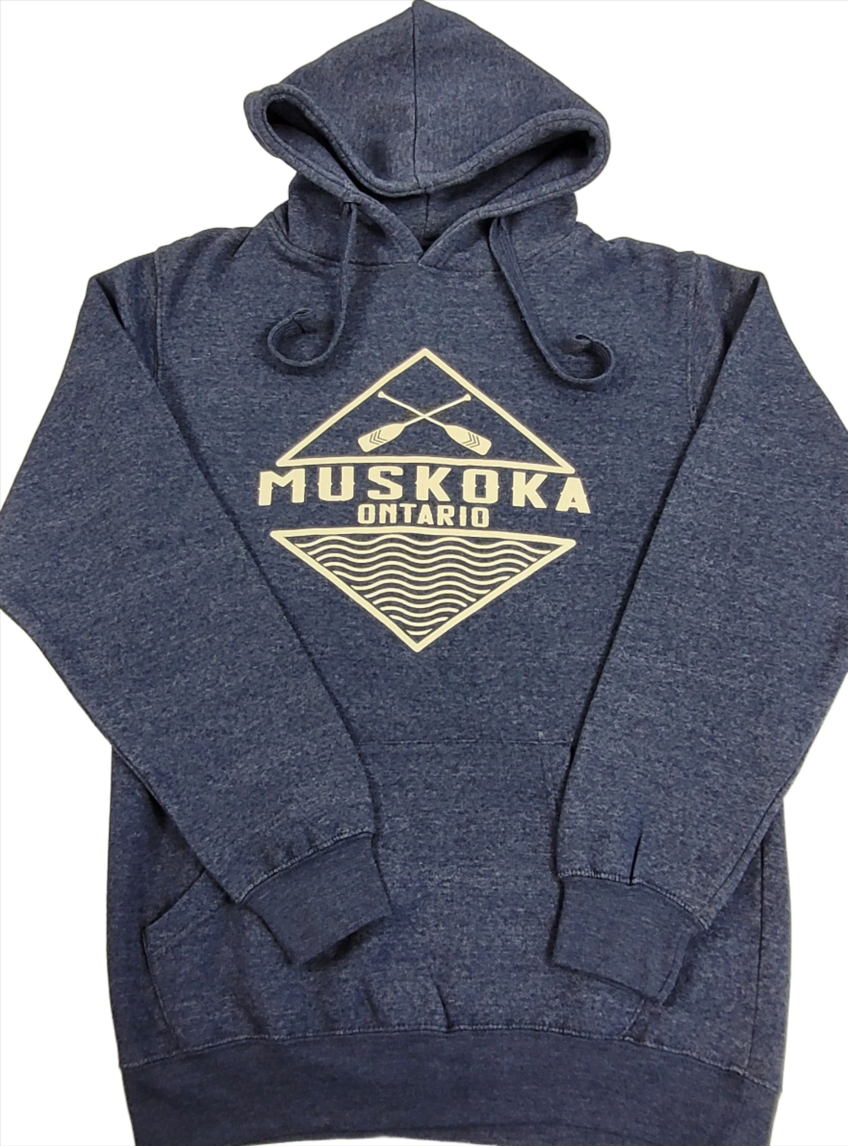 Lightweight Muskoka Hoodie in Heather Blue