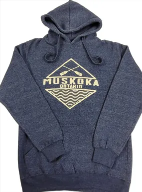 Lightweight Muskoka Hoodie in Heather Blue