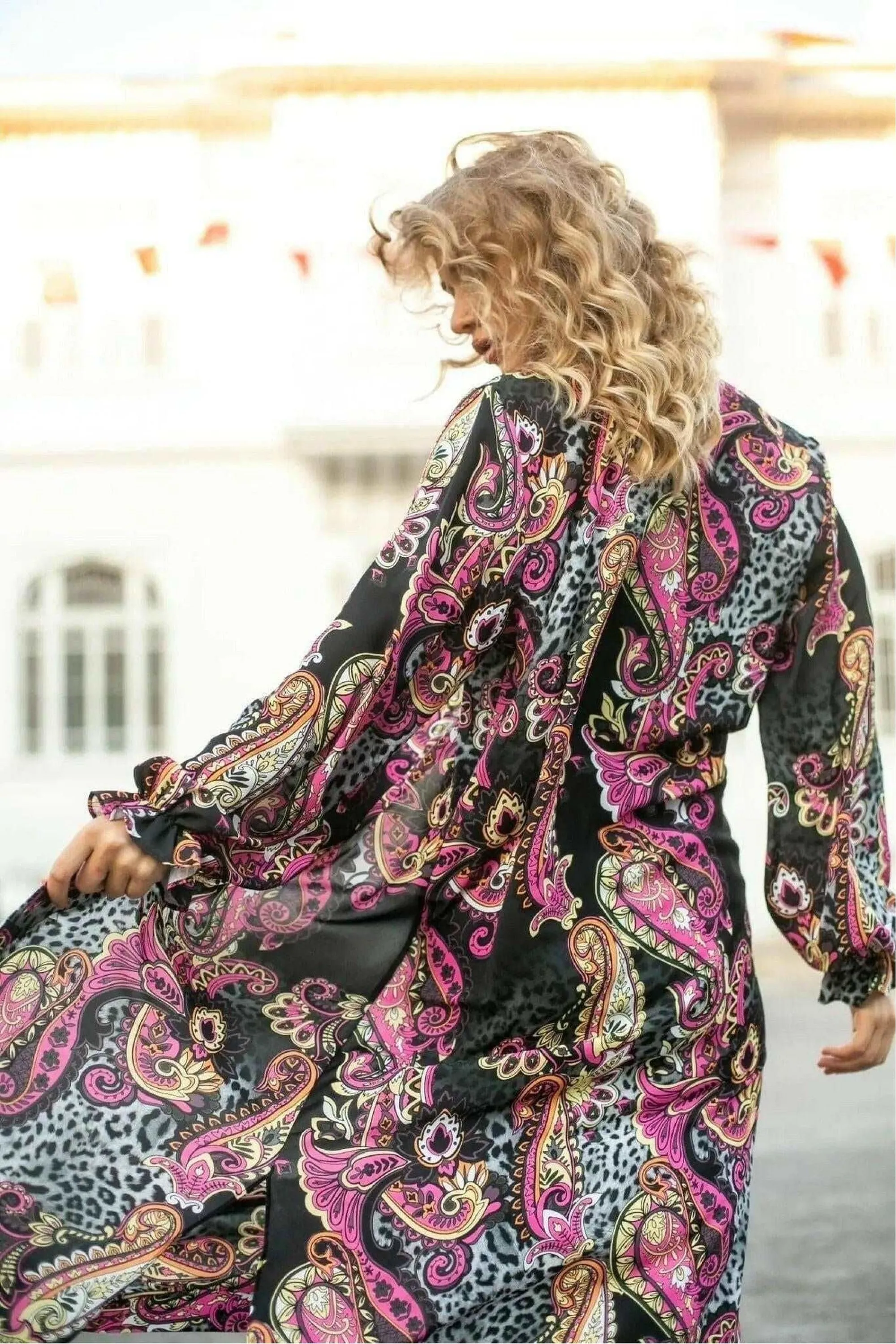 LiLiana Open Front Kimono
