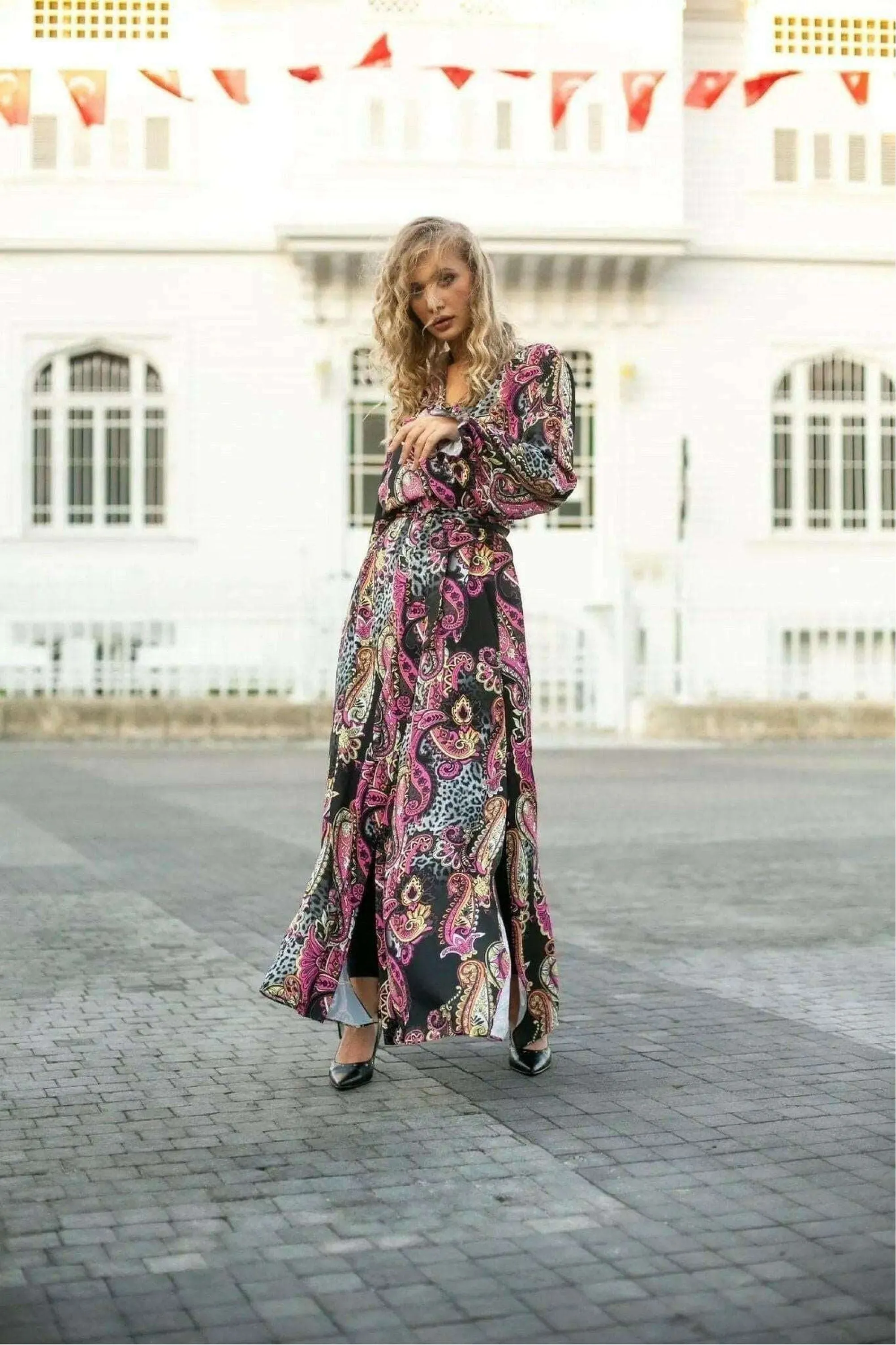 LiLiana Open Front Kimono