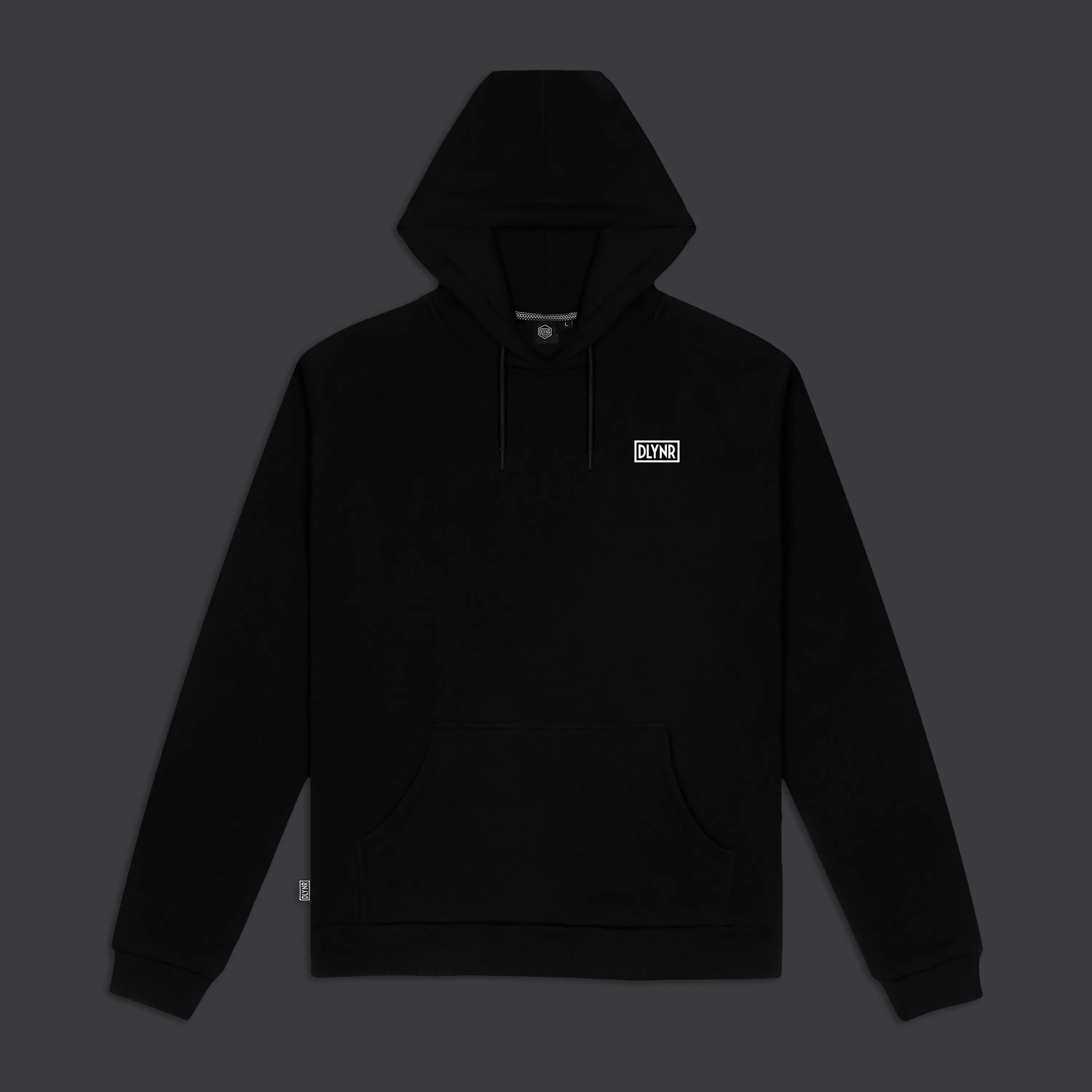 Logo Back Hoodie Black
