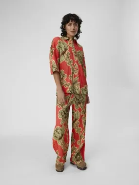 LYLA H/W PANTS (GEORGIA PEACH/FLOWER)