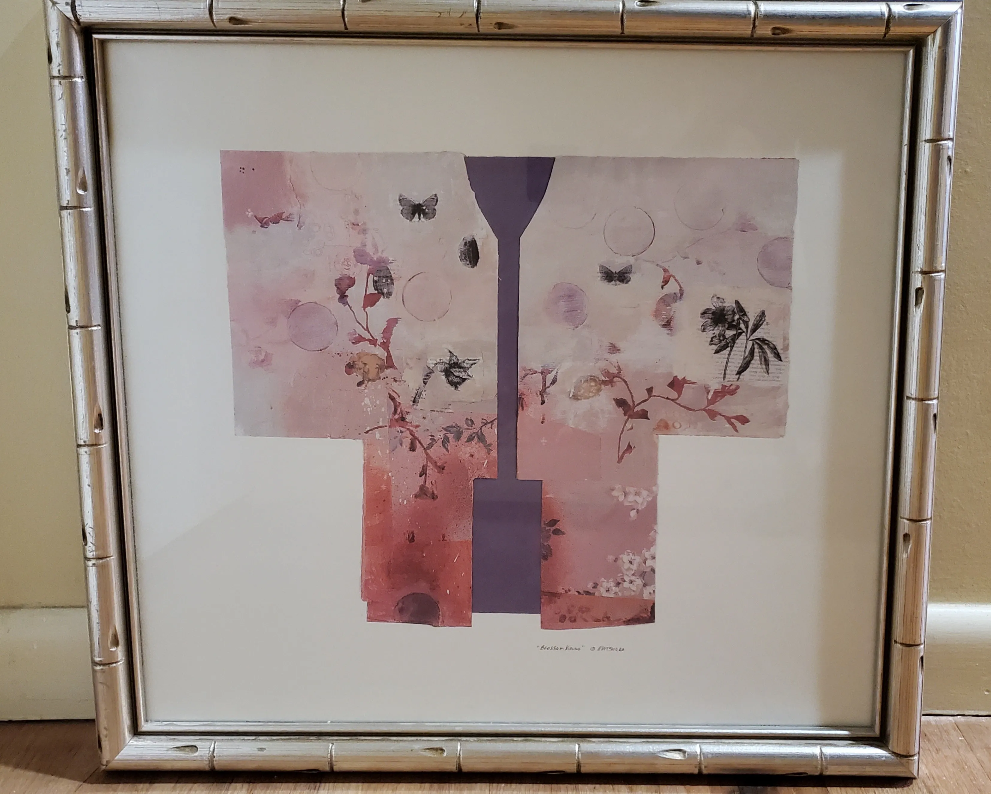 Matsuoka - "Blossom Kimono" Framed Poster