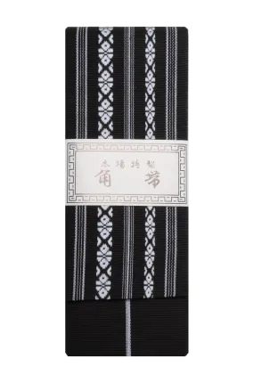 Men obi / Kenjou pattern : Black
