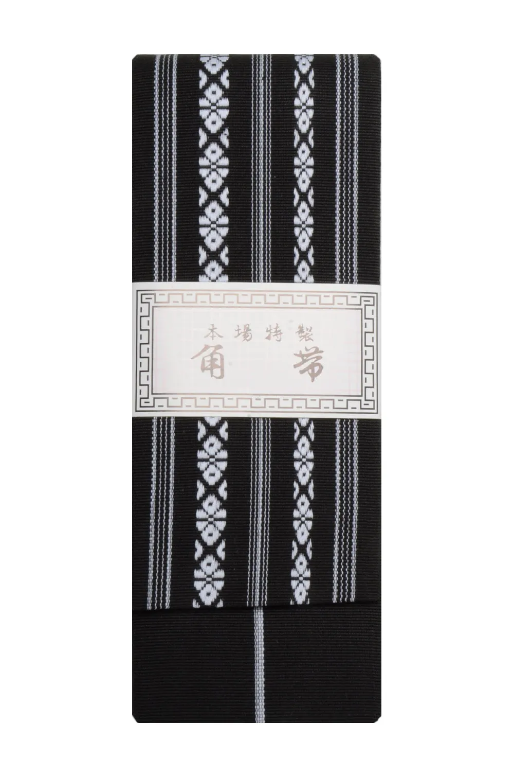 Men obi / Kenjou pattern : Black