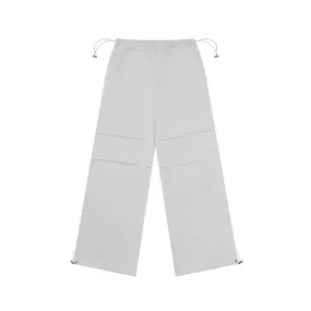 Men's Casual Drawstring Straight Loose Wide-leg Pants