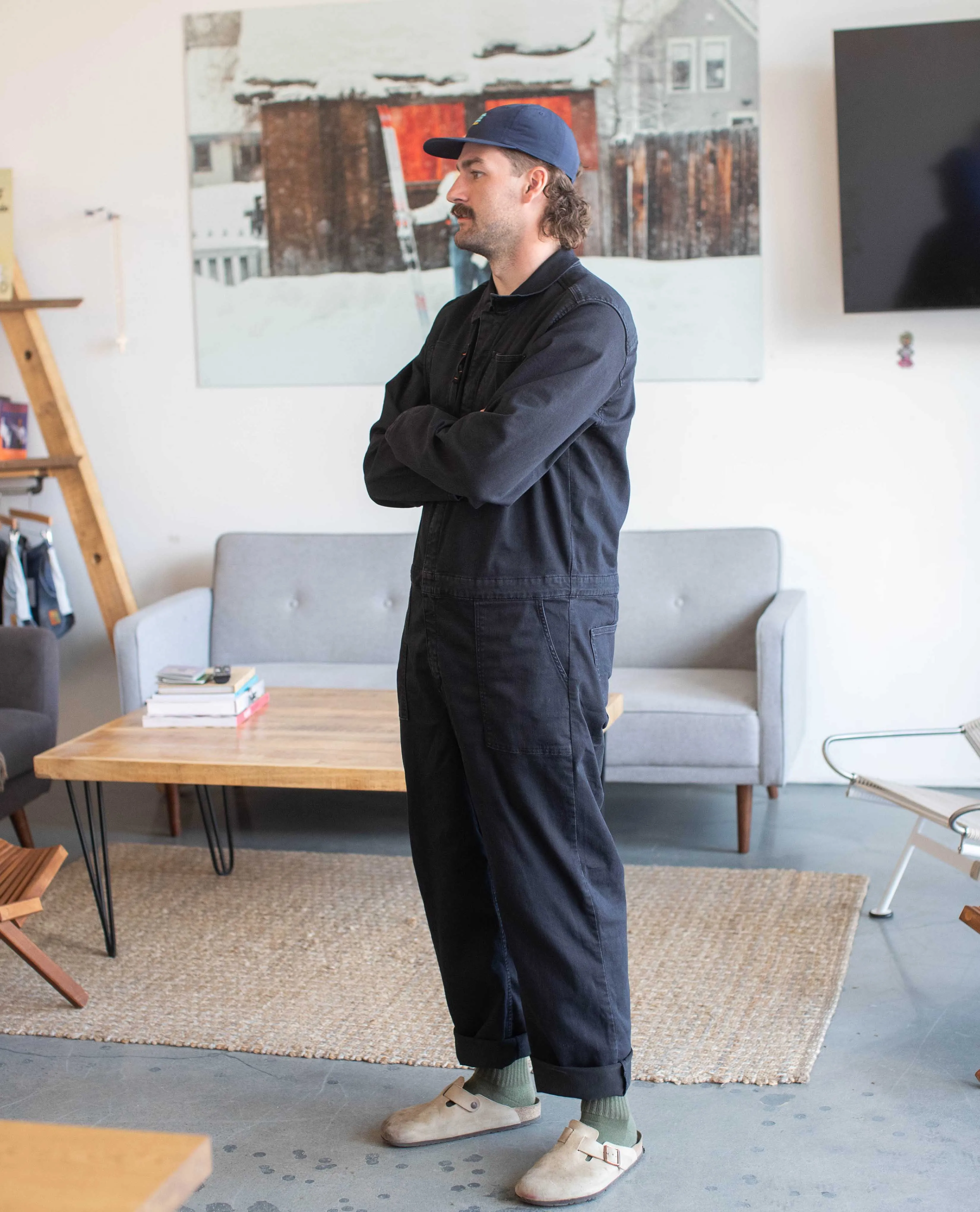 Men's Coverall - Mechanic Embroidery