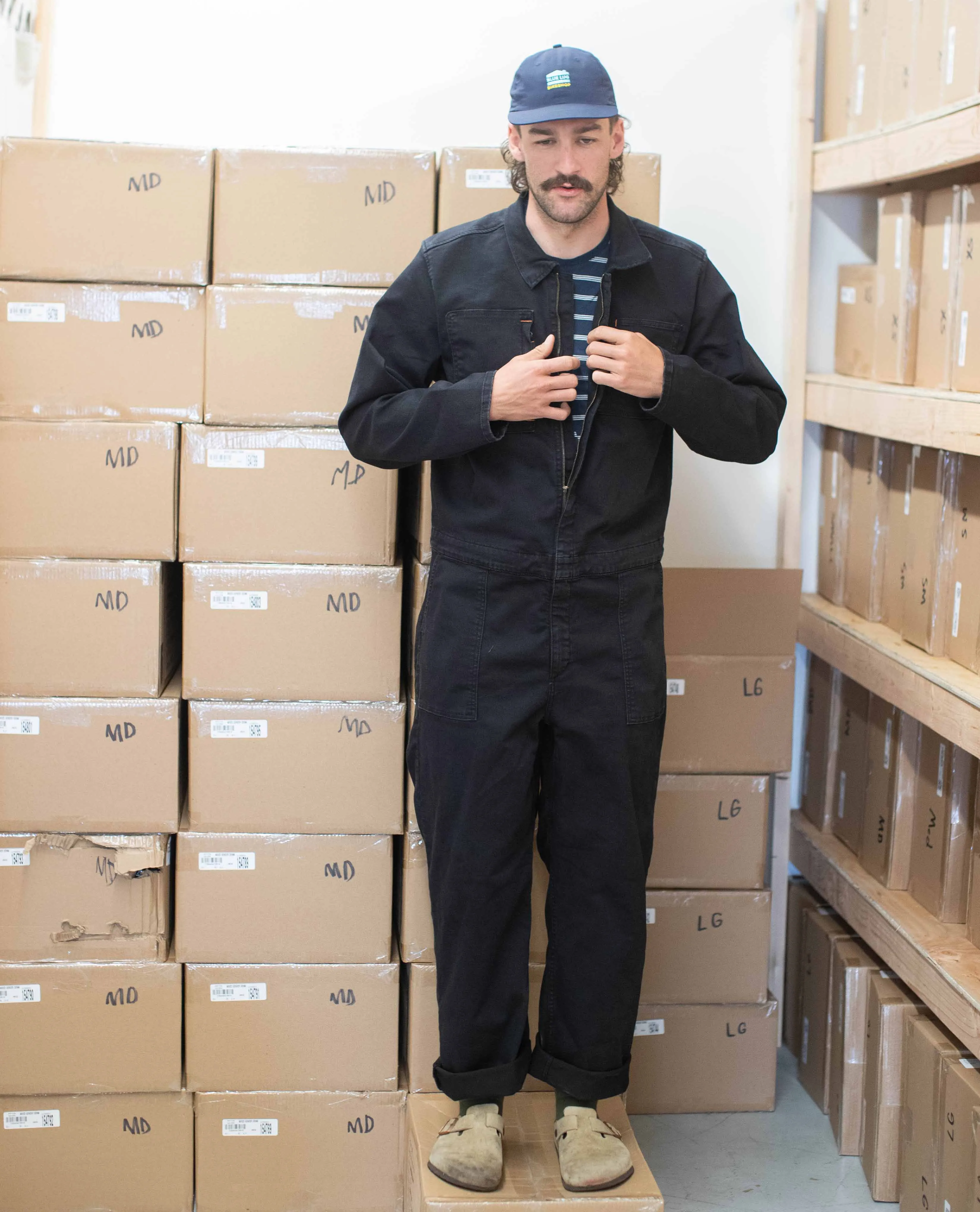 Men's Coverall - Mechanic Embroidery