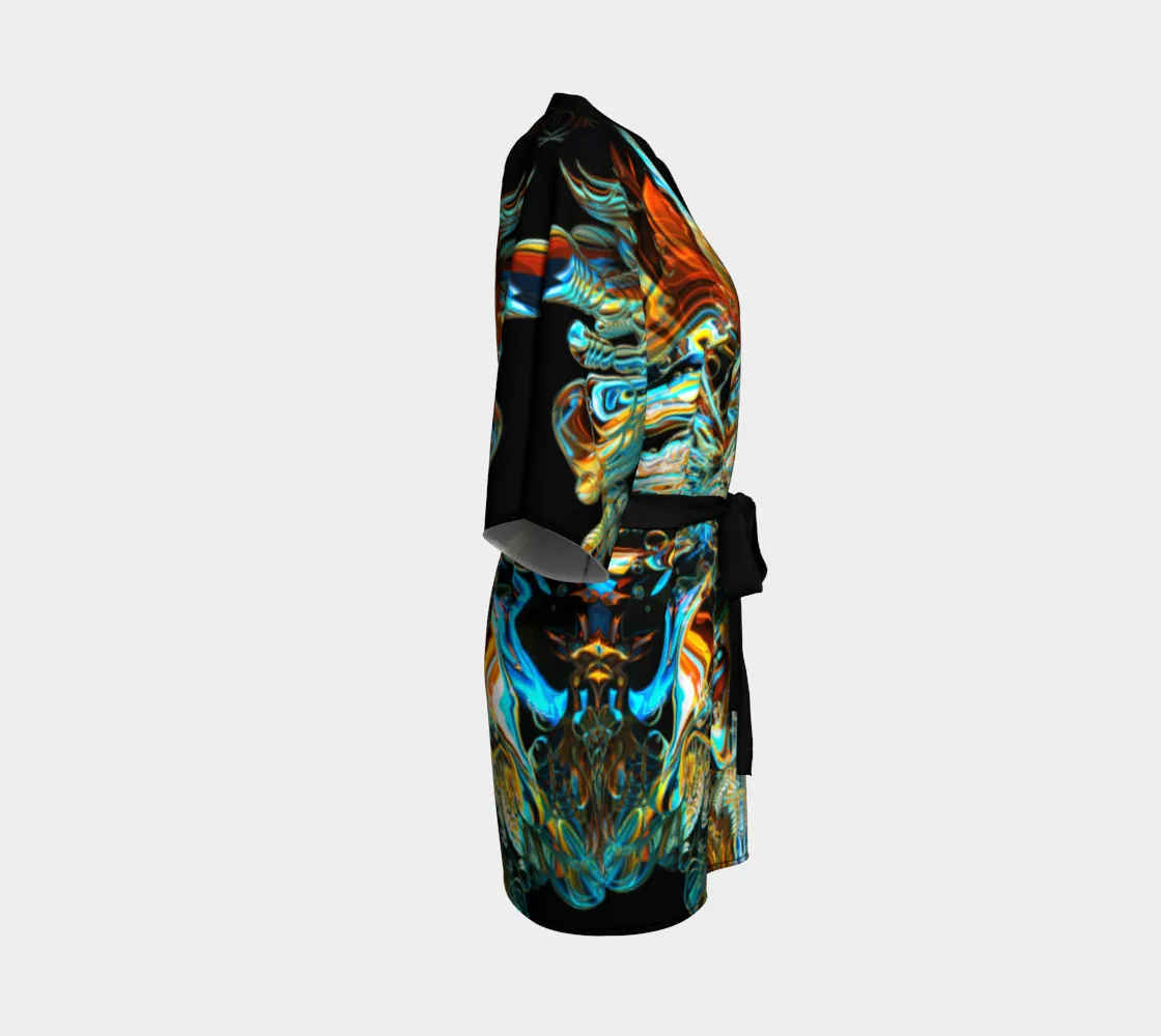 MERCURY IN RETROGRADE KIMONO ROBE