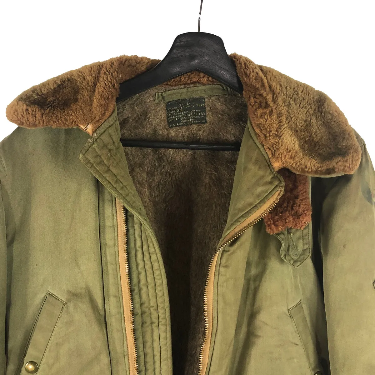 Metro Sportswear Army Air Corp B-15 Flight Jacket