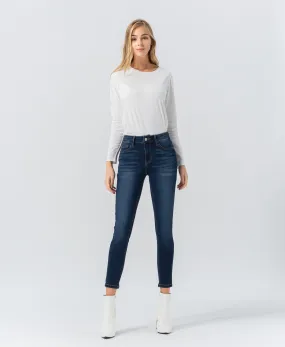 MID RISE CROPPED SKINNY - BLUE BRIDGE