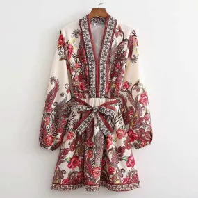 Mini Kimono Dress
