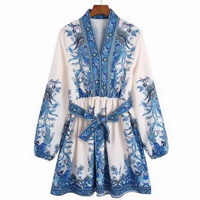 Mini Kimono Dress
