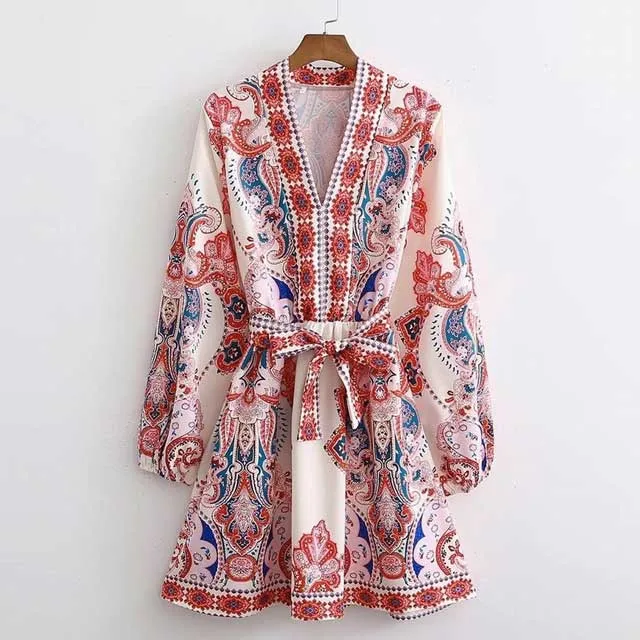 Mini Kimono Dress