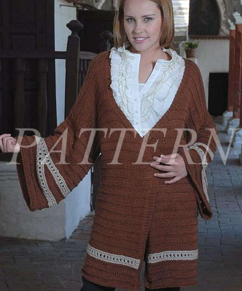 Misti Alpaca Casual Kimono Pattern - Cotton & Silk