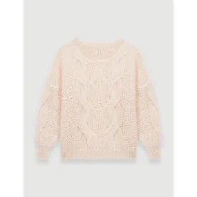 Morsade Sweater - Beige