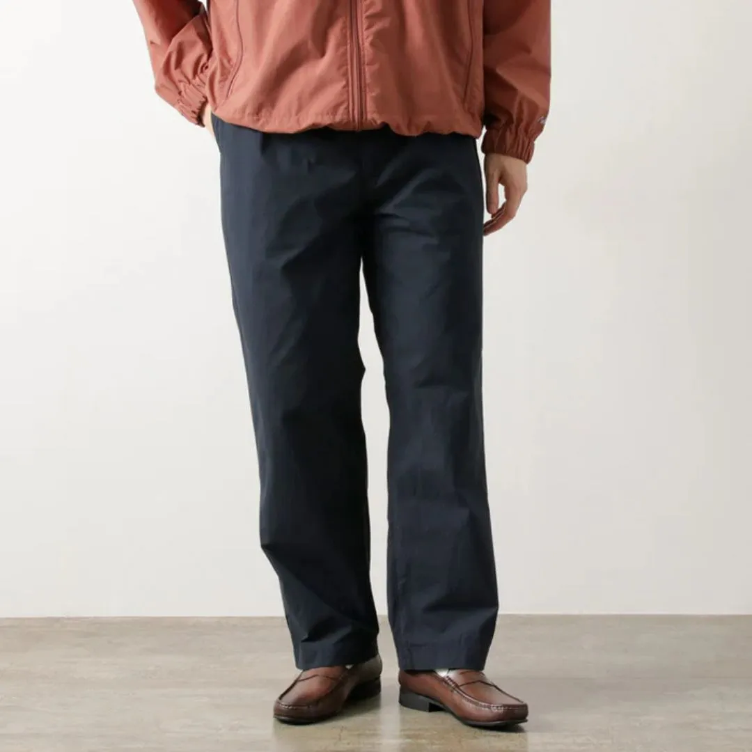 Navy Cotton Travel Chino Pants