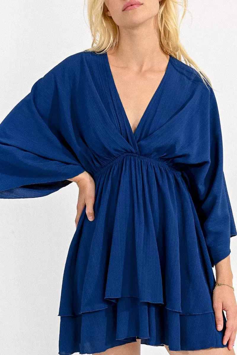 Navy Loose Fitting Dress