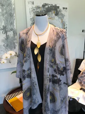 Nebula | Crepe de Chine Kimono