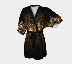 Nefertiti Lotus || Kimono Robe by Cosmic Shiva