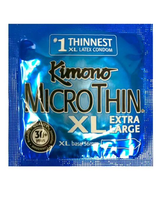 NEW - Kimono Micro Thin XL Condoms