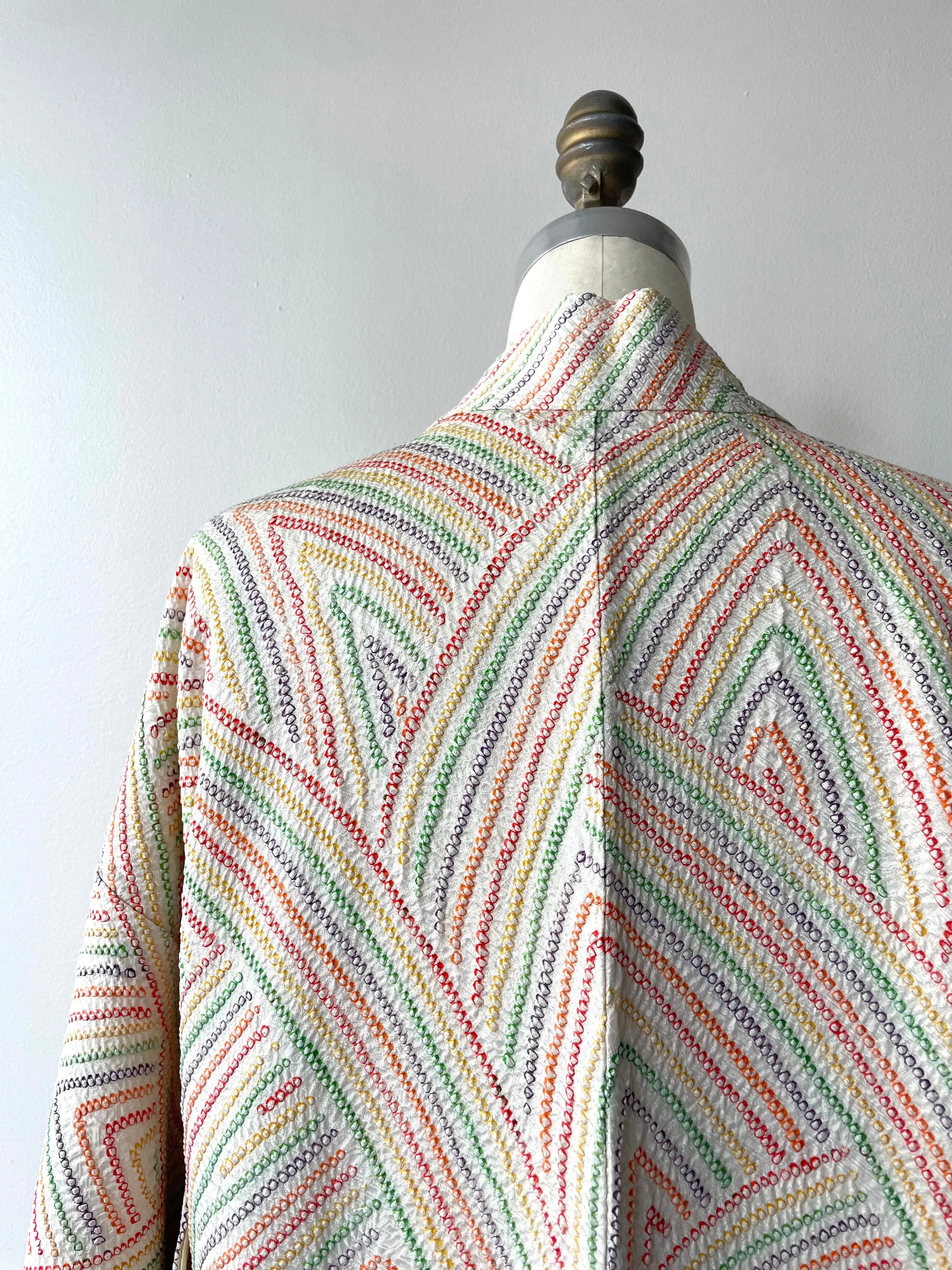 Niji Rainbow Silk Haori
