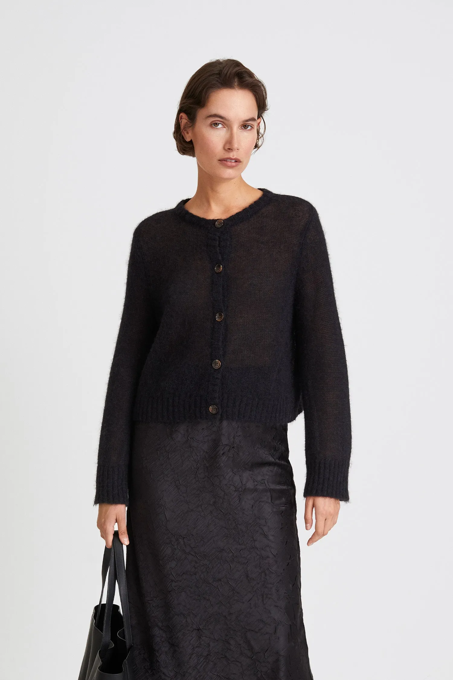 NOA CARDIGAN - BLACK