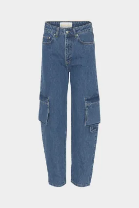 Olina Jeans Medium Blue