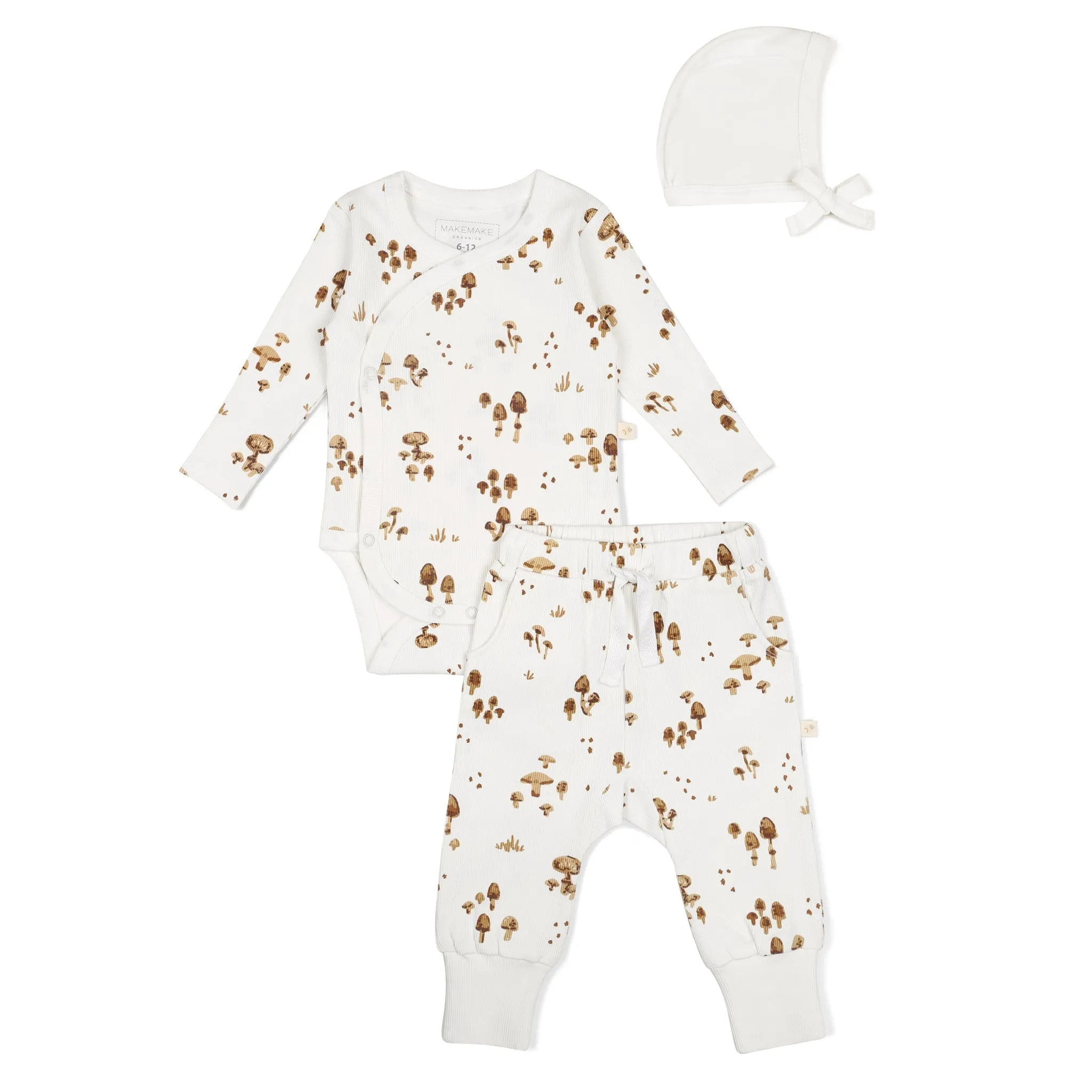 Organic Kimono Onesie & Pants Set