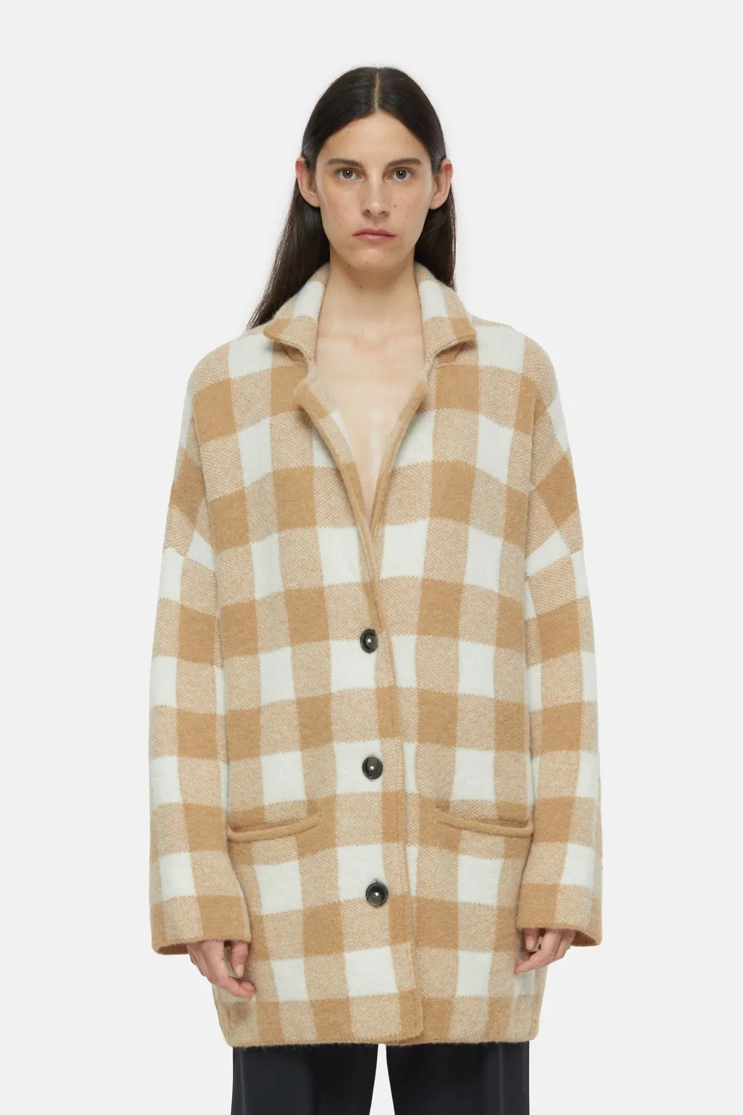 Oversized Knitted Jacket - XS