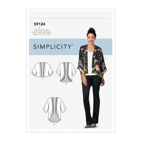 Pattern: Simplicity 9124 Kimono Jacket