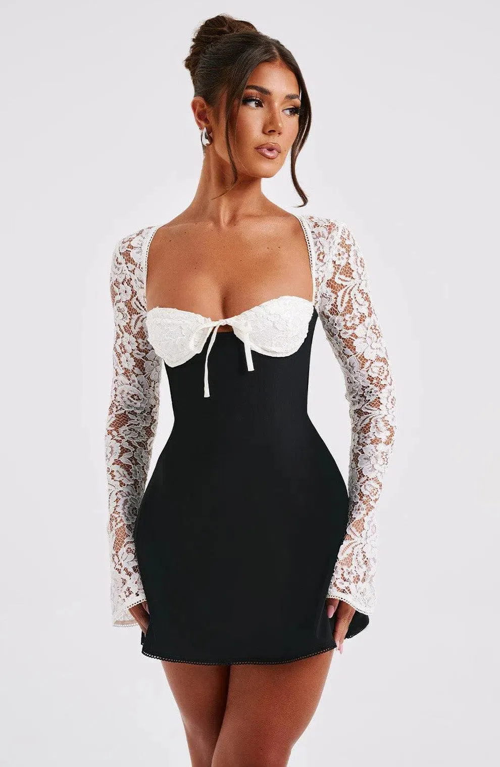 Philomène – Chiffon and lace – Romance dress