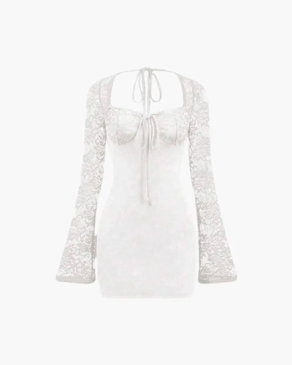 Philomène – Chiffon and lace – Romance dress