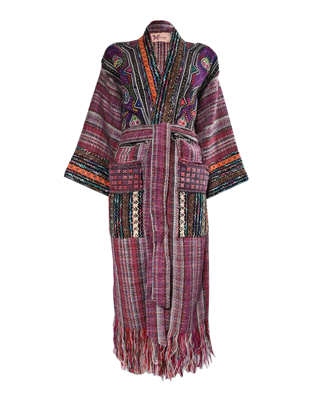 Pink Rama Kimono Abaya