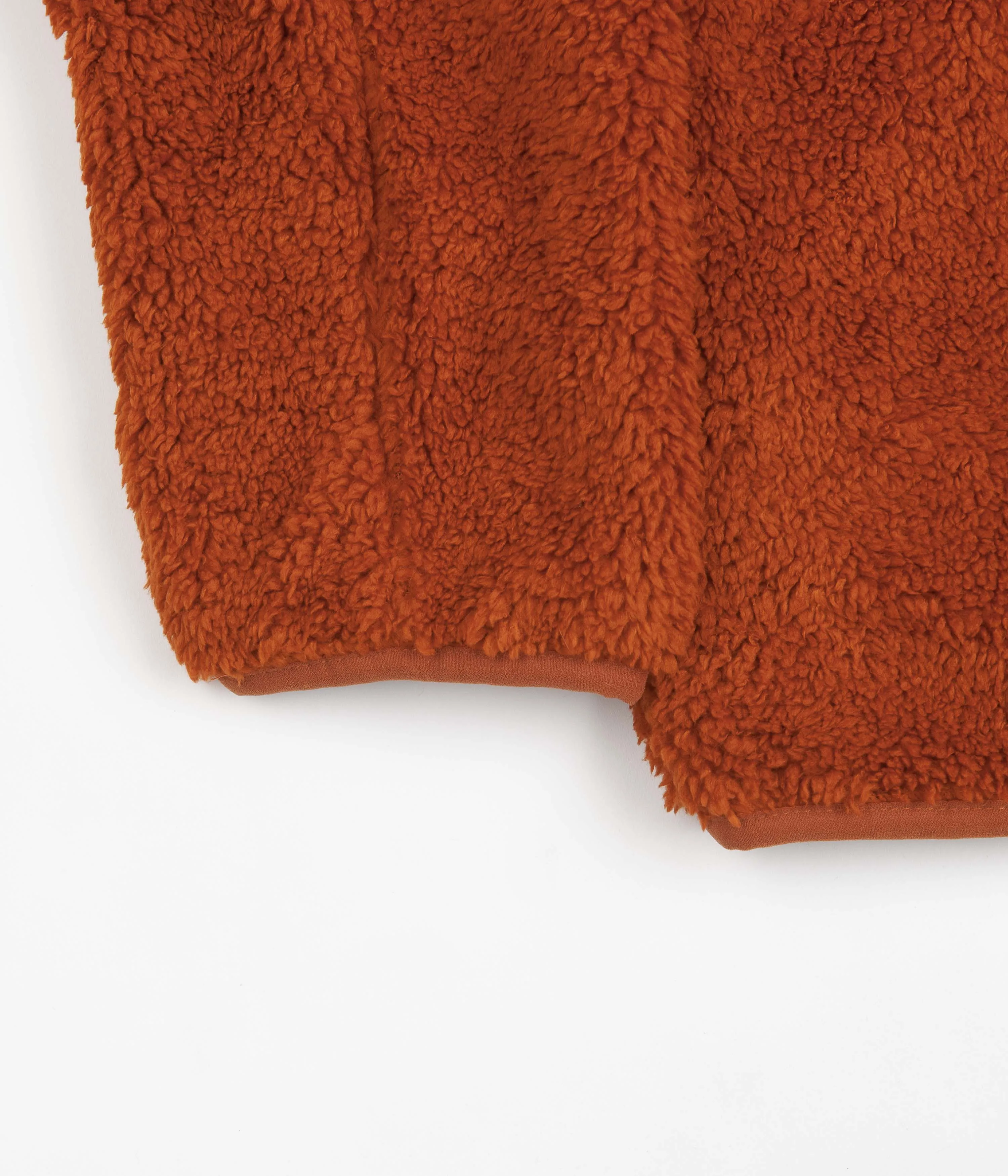 Pop Trading Company Plada Fleece Jacket - Cinnamon Stick