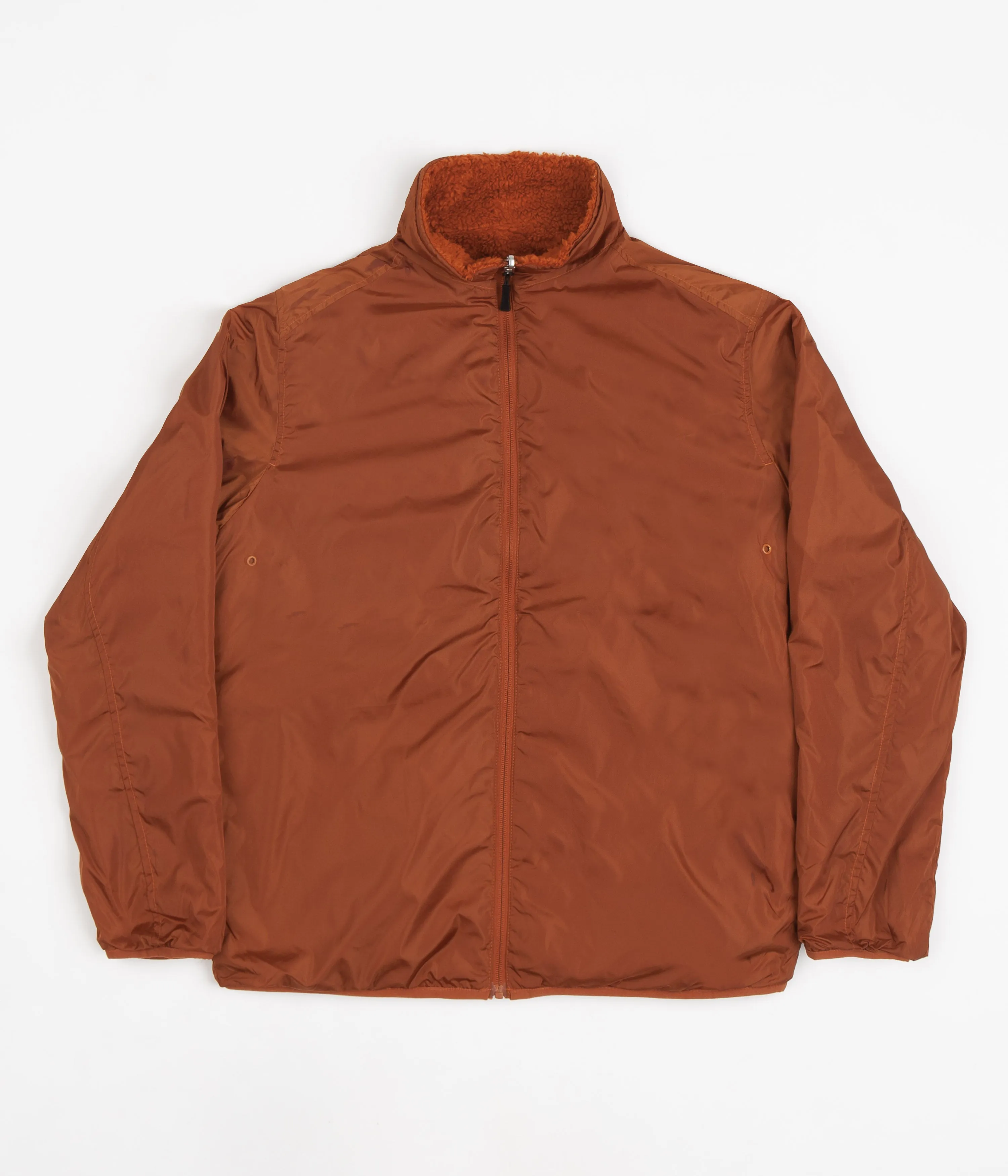Pop Trading Company Plada Fleece Jacket - Cinnamon Stick