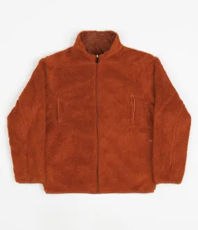 Pop Trading Company Plada Fleece Jacket - Cinnamon Stick