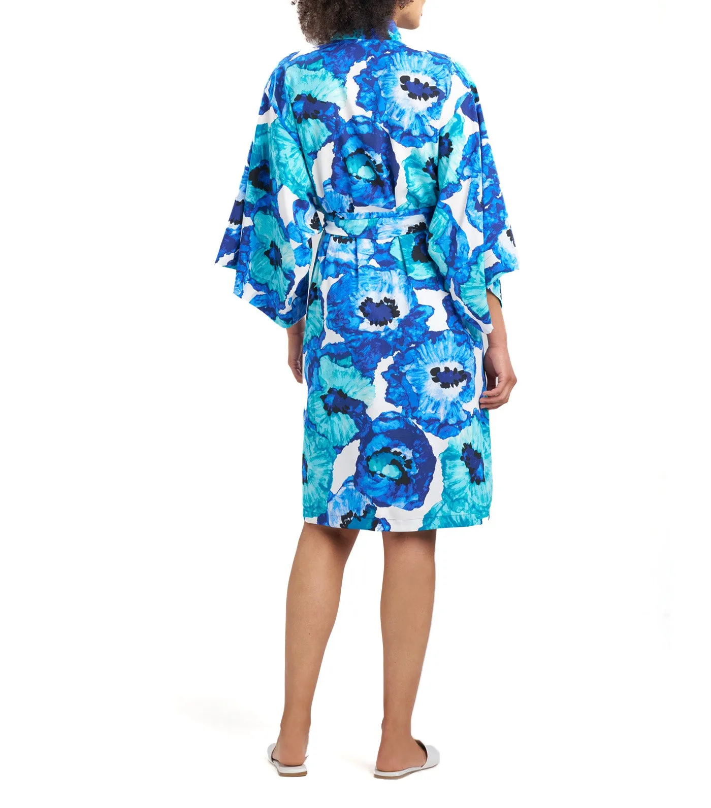 Poppy Robe Blue Combo