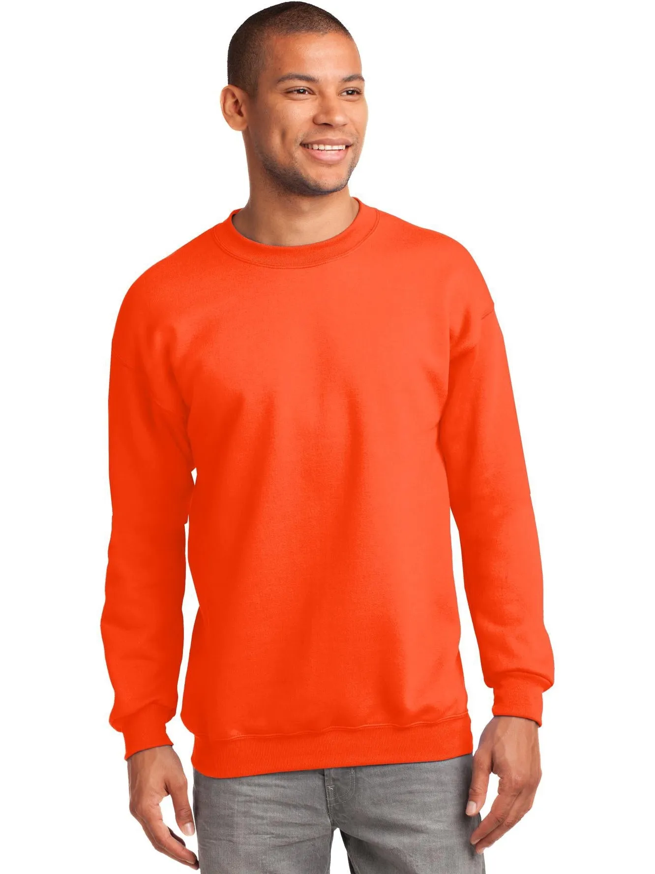Port & Company Tall Essential Fleece Crewneck Sweatshirt