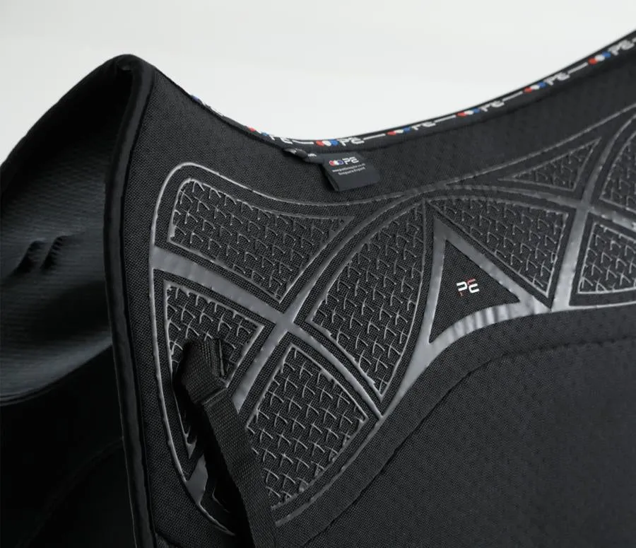 Premier Equine Close Contact Airtechnology Anti Slip Dressage Square saddle pad