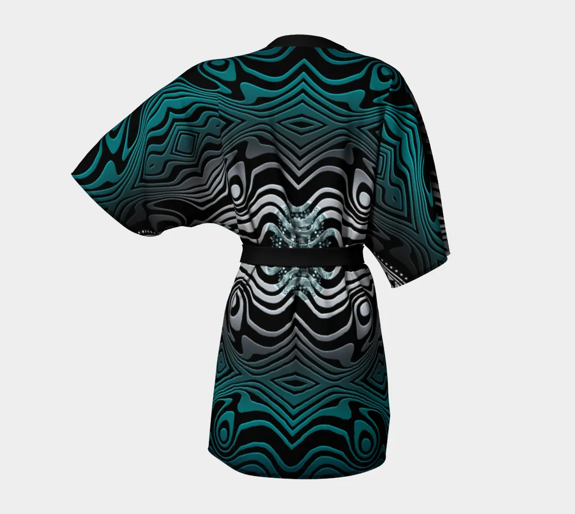 PRIMITIVE SILVER || KIMONO ROBE || COSMIC SHIVA