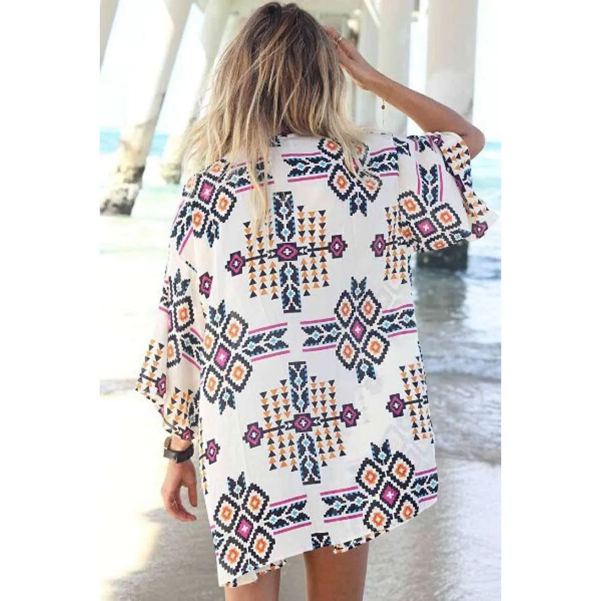 Print Kimono