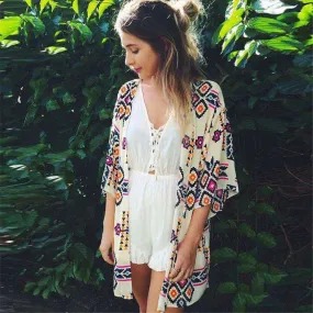 Print Kimono